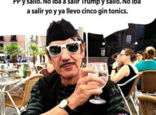 no iba a salir y llevo 5 gin tonics